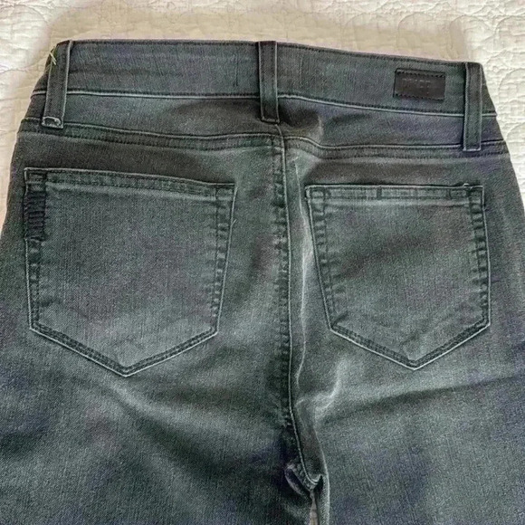 Paige Stone Washed Skinny Black Jeans 26 - Picture 14 of 14